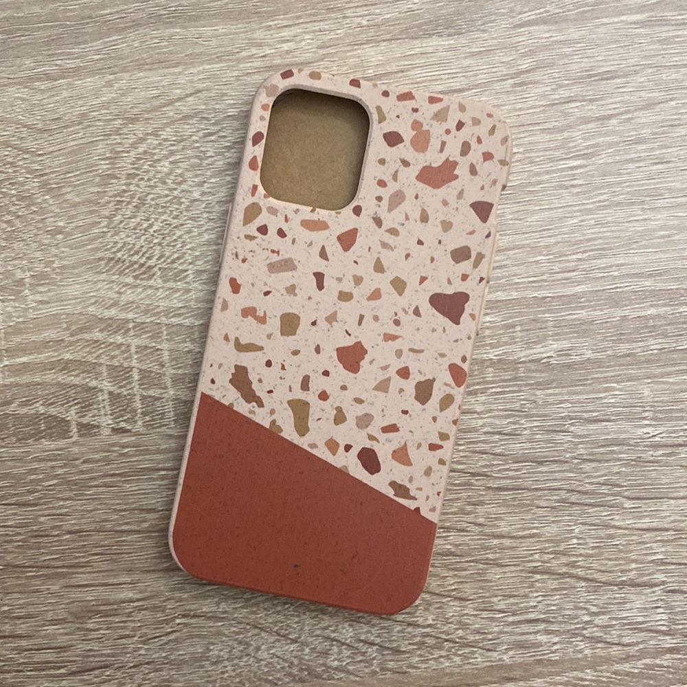 Pela Seashell Clay Terrazzo iPhone 12 Mini Case
